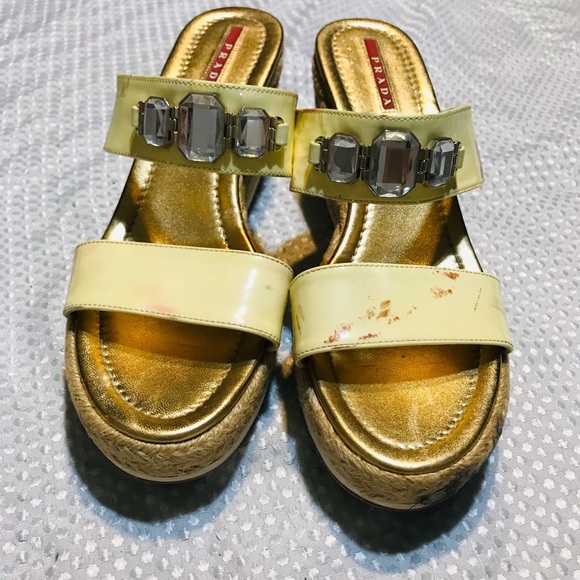 Prada wedges sandals - Picture 5 of 12